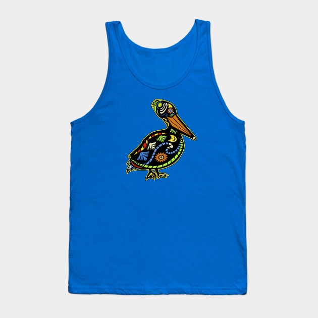 Bald Head Island Pelican Tank Top by Trent Tides